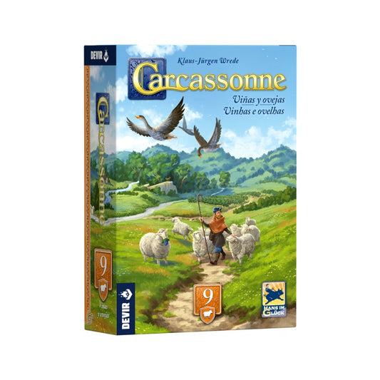 Carcassonne - Viñas y Ovejas (Exp. 9)