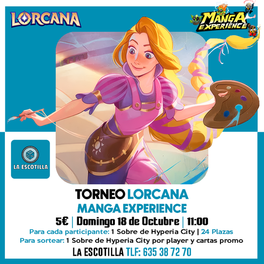 [EVENTO] Lorcana - MANGA EXPERIENCE - 18 de Octubre a las 11H