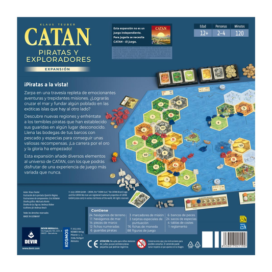 Catan - Piratas y Exploradores