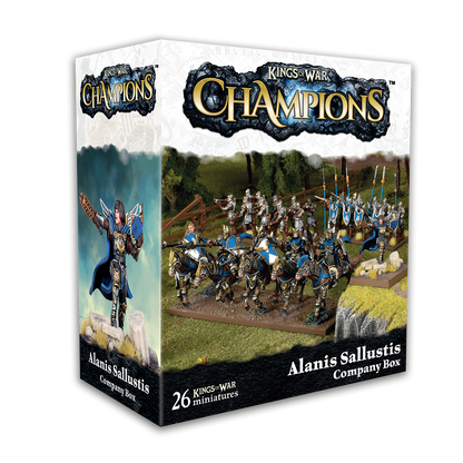 Kow Champions: Alanis Sallustis Company Box (Inglés) Kings Of War, Mantic Games