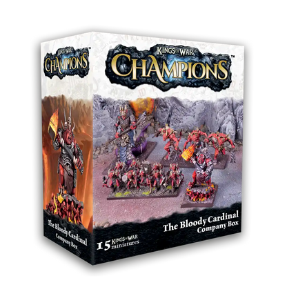 Kow Champions: The Bloody Cardinal Company Box (Inglés) Kings Of War, Mantic Games