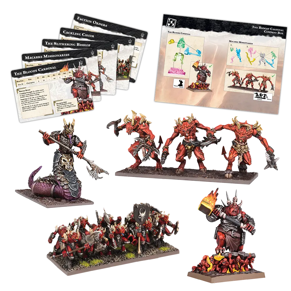 [PREPEDIDO] Kow Champions: The Bloody Cardinal Company Box (Inglés)