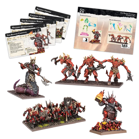 [PREPEDIDO] Kow Champions: The Bloody Cardinal Company Box (Inglés)