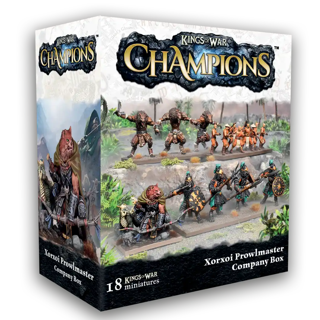 Kow Champions: Xorxoi Company Box (Inglés) Kings Of War, Mantic Games