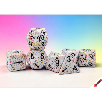 Chessex - Set de 7 dados - Speckled Birthday