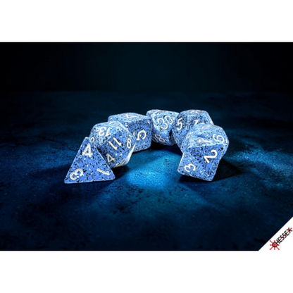 Chessex - Set de 7 dados - Speckled Ocean Stone