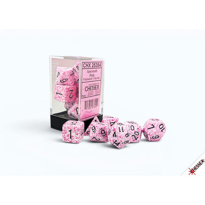 Chessex - Set de 7 dados - Speckled Pink