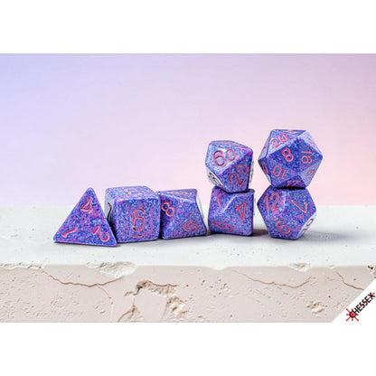 Chessex - Set de 7 dados - Speckled Purple Passion