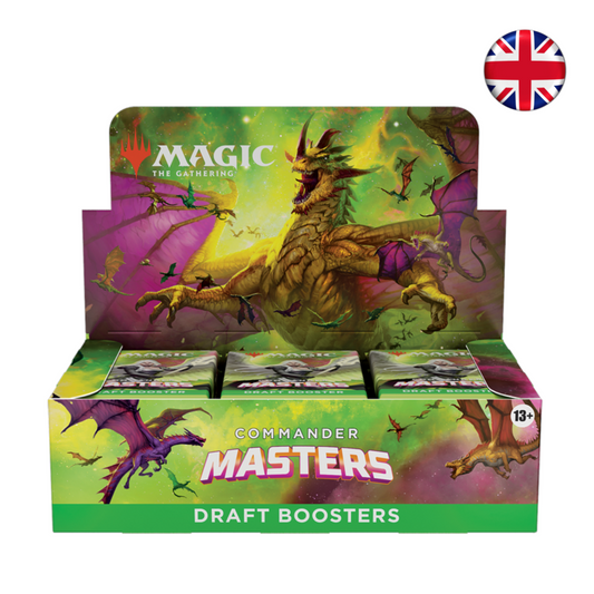 Commander Masters - Caja de sobres de draft (Inglés)