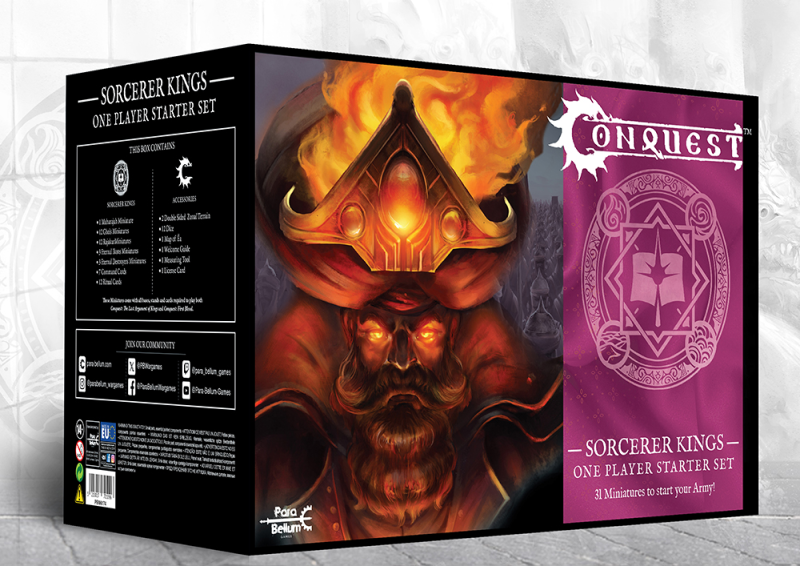 Sorcerer Kings: Conquest 2026 Supercharged Starter Set
