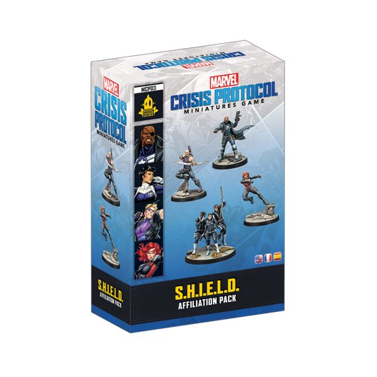[PREPEDIDO] Crisis Protocol - SHIELD Affiliation Pack