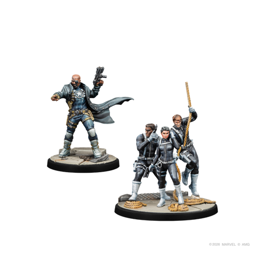 [PREPEDIDO] Crisis Protocol - SHIELD Affiliation Pack