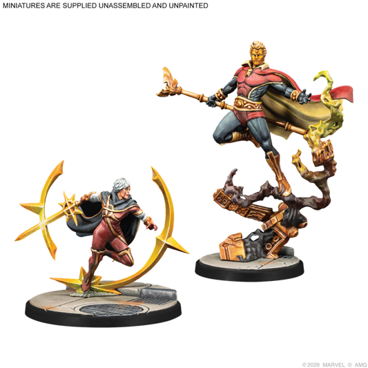 [PREPEDIDO] Crisis Protocol - Adam Warlock, Moondragon & Quasar