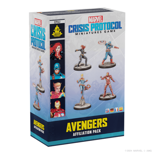 [PREPEDIDO] Crisis Protocol - Avengers Affiliation Pack
