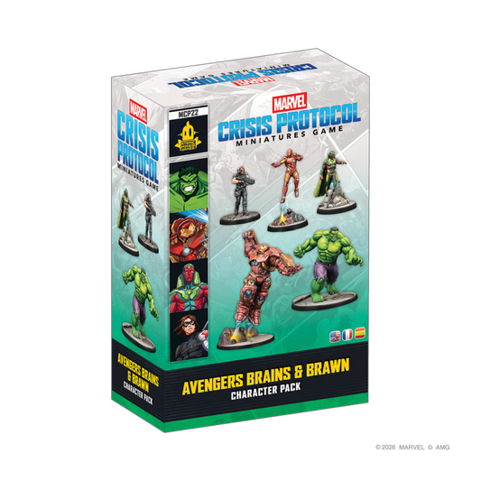 [PREPEDIDO] Crisis Protocol - Avengers Brains & Brawn