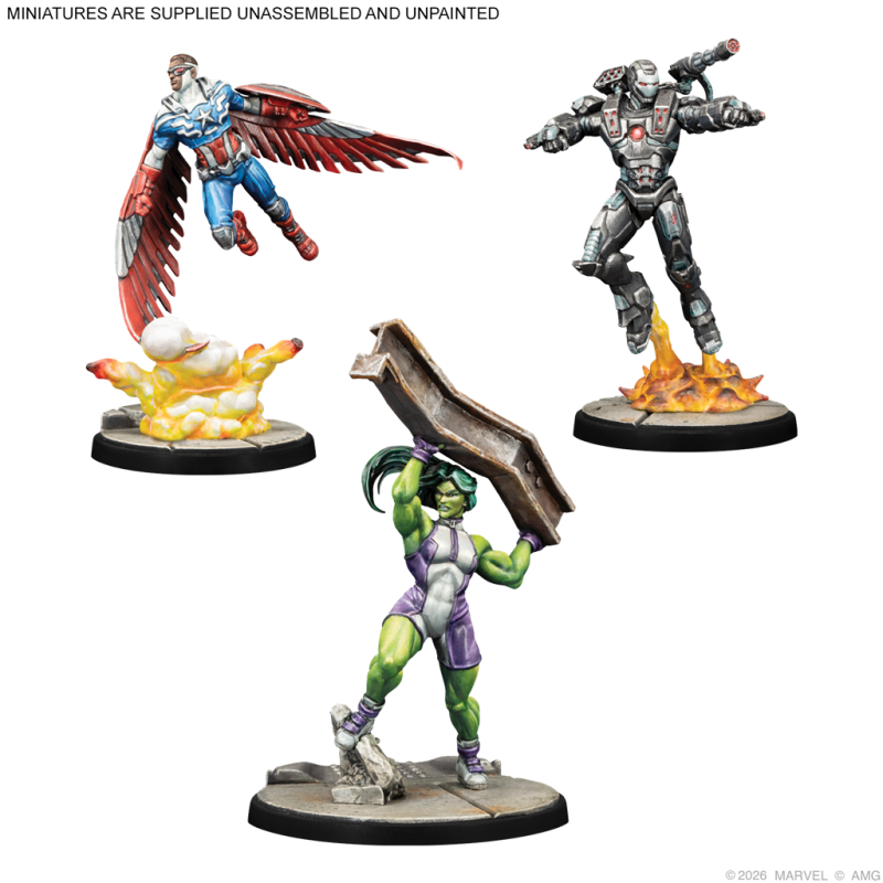 [PREPEDIDO] Crisis Protocol - Captain America & the Avengers