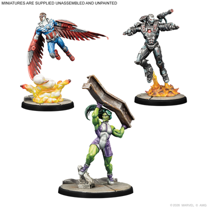 [PREPEDIDO] Crisis Protocol - Captain America & the Avengers