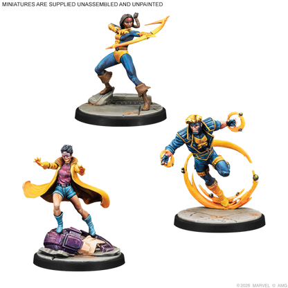 [PREPEDIDO] Crisis Protocol - Dani Moonstar, Jubilee, Multiple Man & Havok
