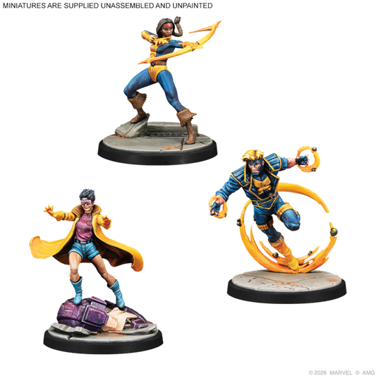 [PREPEDIDO] Crisis Protocol - Dani Moonstar, Jubilee, Multiple Man & Havok