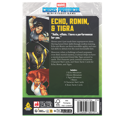 [PREPEDIDO] Crisis Protocol - Echo, Ronin & Tigra