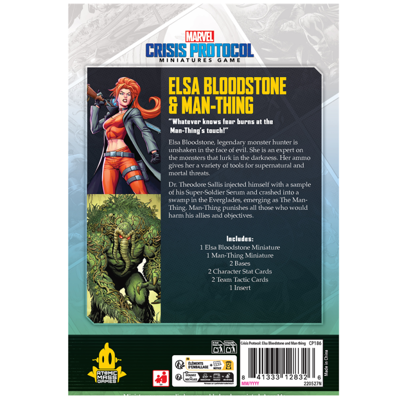 [PREPEDIDO] Crisis Protocol - Elsa Bloodstone & Man-Thing