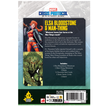 [PREPEDIDO] Crisis Protocol - Elsa Bloodstone & Man-Thing