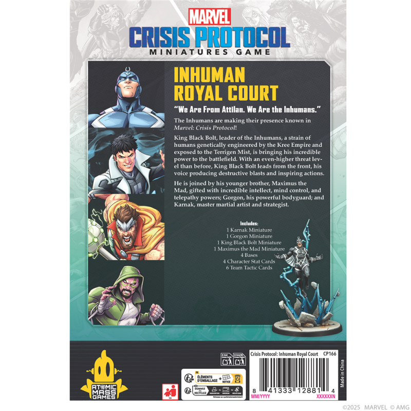 [PREPEDIDO] Crisis Protocol - Inhuman Royal Court