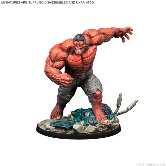 [PREPEDIDO] Crisis Protocol - Leader, Red Hulk & Sensational She-Hulk
