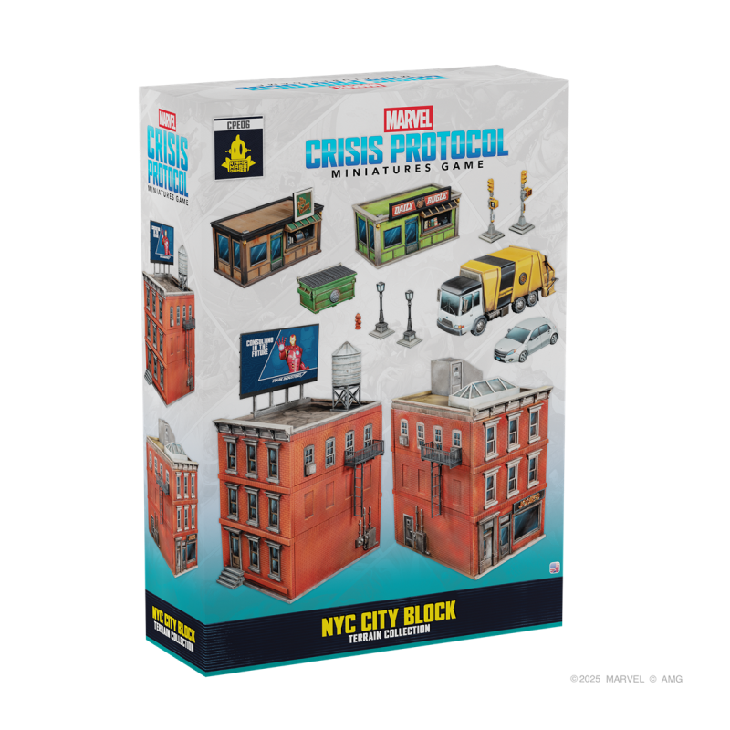 [PREPEDIDO] Crisis Protocol - NYC City Block Terrain Collection