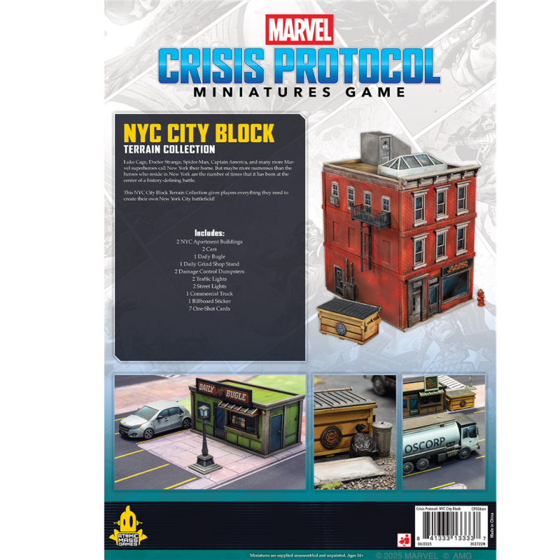 [PREPEDIDO] Crisis Protocol - NYC City Block Terrain Collection