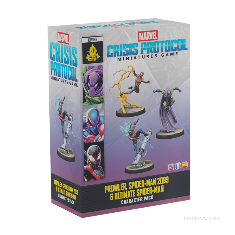 [PREPEDIDO] Crisis Protocol - Prowler, Spider-Man 2099 & Ultimate Spider-Man