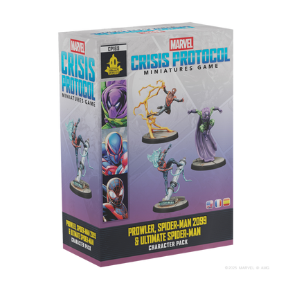 [PREPEDIDO] Crisis Protocol - Prowler, Spider-Man 2099 & Ultimate Spider-Man