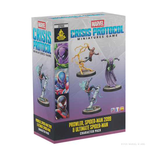 [PREPEDIDO] Crisis Protocol - Prowler, Spider-Man 2099 & Ultimate Spider-Man