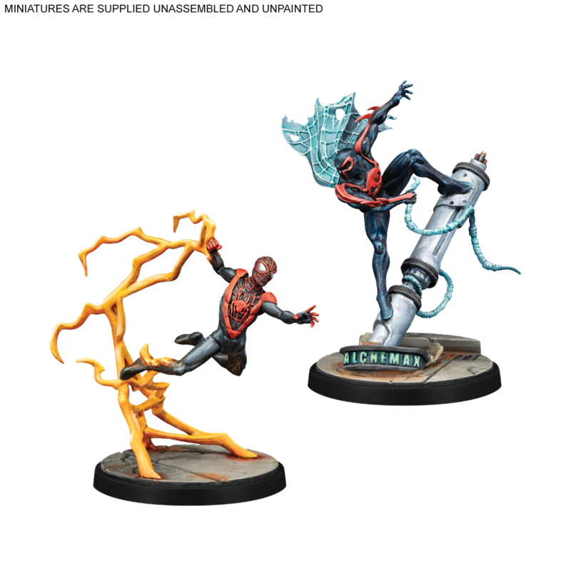 [PREPEDIDO] Crisis Protocol - Prowler, Spider-Man 2099 & Ultimate Spider-Man