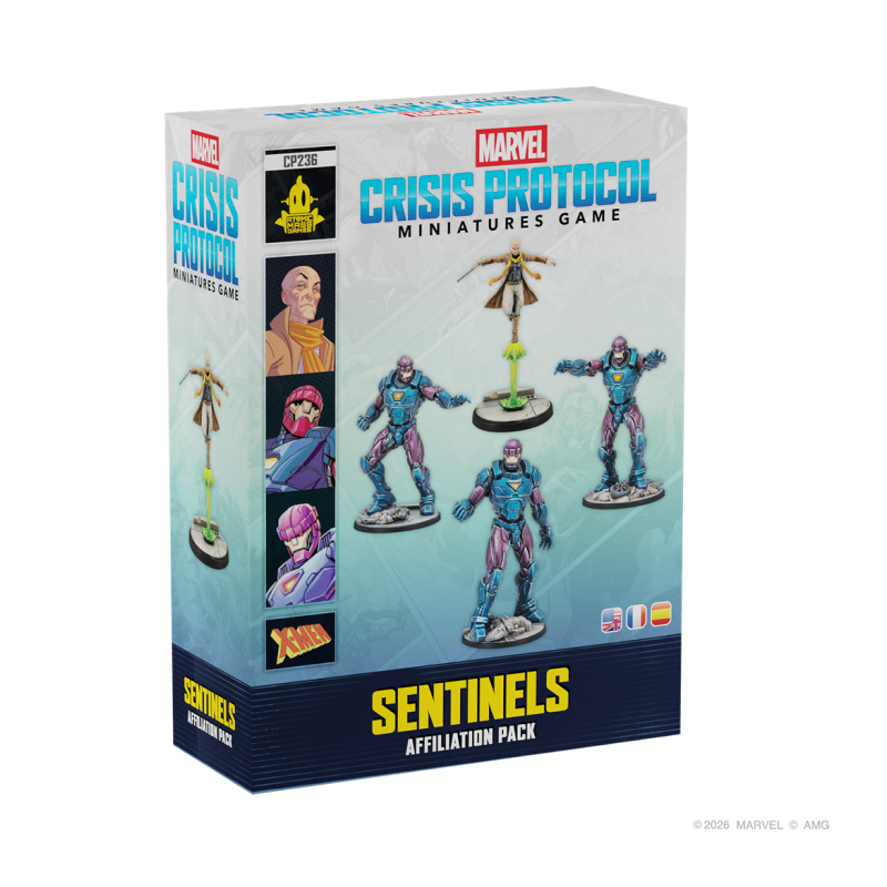 [PREPEDIDO] Crisis Protocol - Sentinels Affiliation Pack