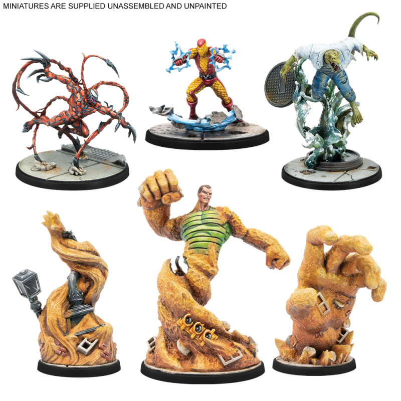 [PREPEDIDO] Crisis Protocol - Spider Foes Starter Set