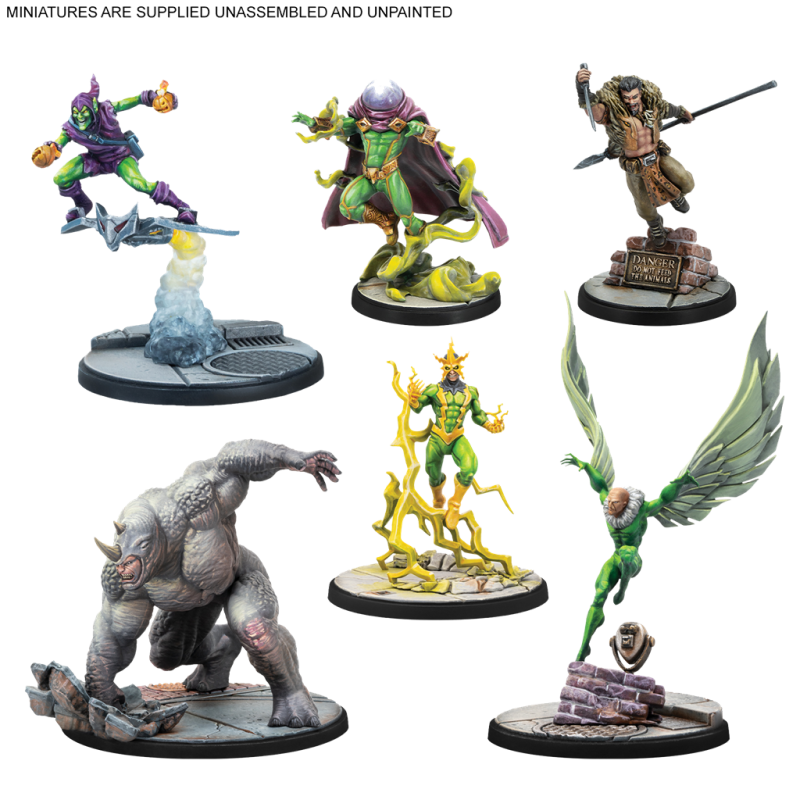 [PREPEDIDO] Crisis Protocol - Spider Foes Starter Set