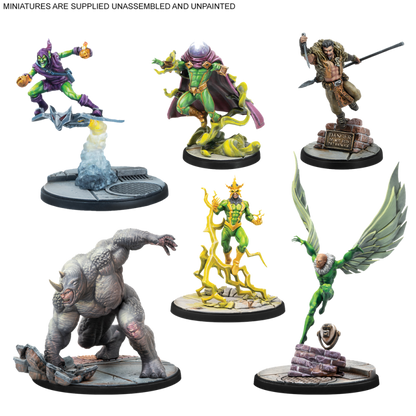 [PREPEDIDO] Crisis Protocol - Spider Foes Starter Set