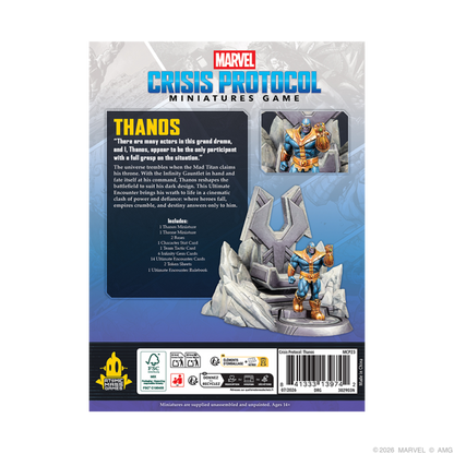 [PREPEDIDO] Crisis Protocol - Thanos Ultimate Encounter Pack