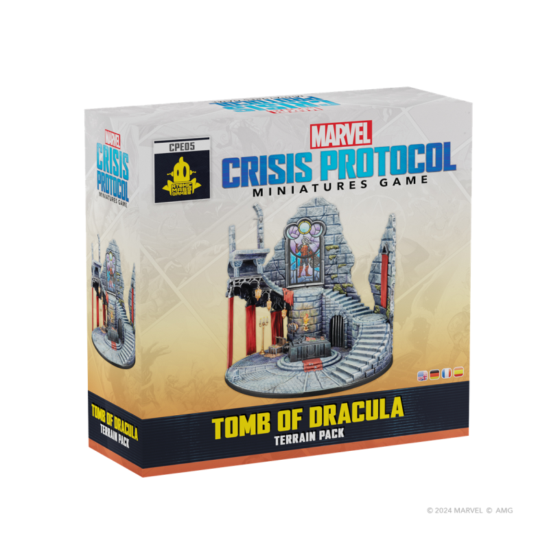 [PREPEDIDO] Crisis Protocol - Tomb of Dracula Terrain Pack