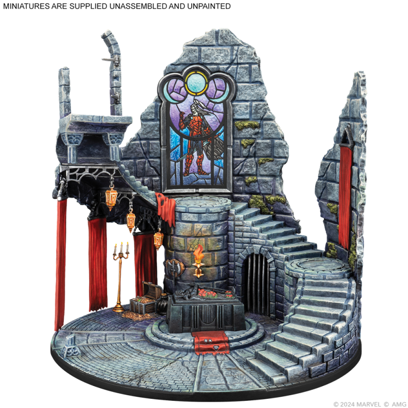 [PREPEDIDO] Crisis Protocol - Tomb of Dracula Terrain Pack