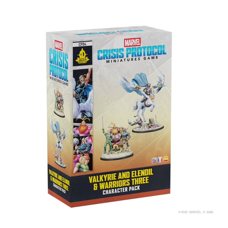 [PREPEDIDO] Crisis Protocol - Valkyrie on Elendil & Warriors Three