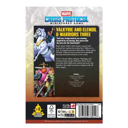 [PREPEDIDO] Crisis Protocol - Valkyrie on Elendil & Warriors Three