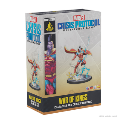 [PREPEDIDO] Crisis Protocol - War of Kings Character and Card Pack