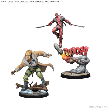 [PREPEDIDO] Crisis Protocol - Weapon X Affiliation Pack