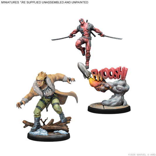 [PREPEDIDO] Crisis Protocol - Weapon X Affiliation Pack