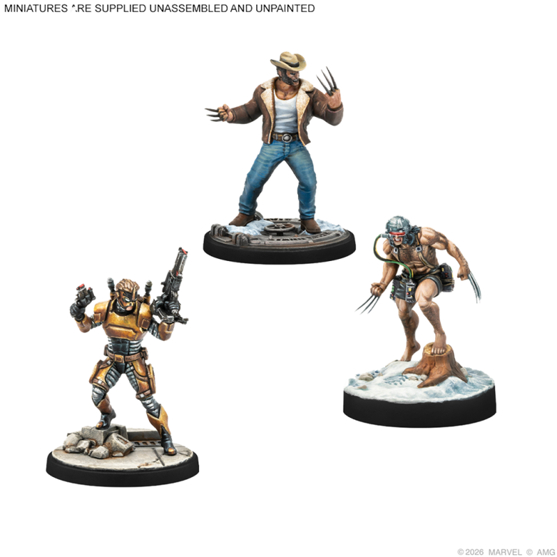[PREPEDIDO] Crisis Protocol - Weapon X Affiliation Pack