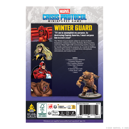[PREPEDIDO] Crisis Protocol - Winter Guard Affiliation Pack