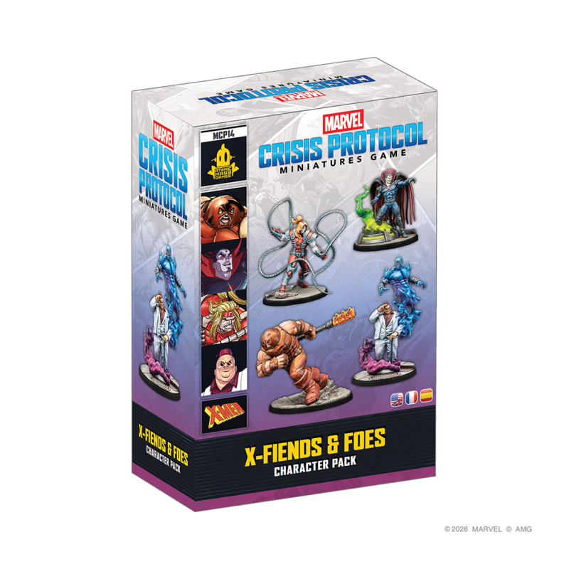 [PREPEDIDO] Crisis Protocol - X-Fiends & Foes Character Pack