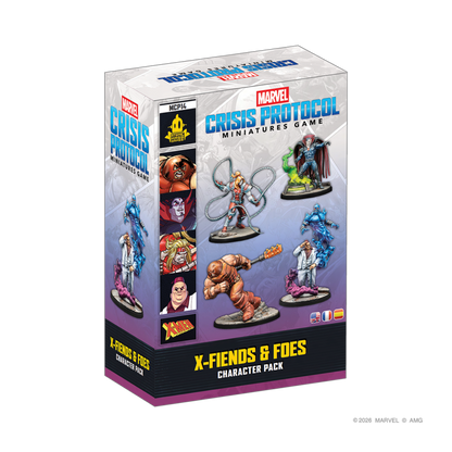[PREPEDIDO] Crisis Protocol - X-Fiends & Foes Character Pack